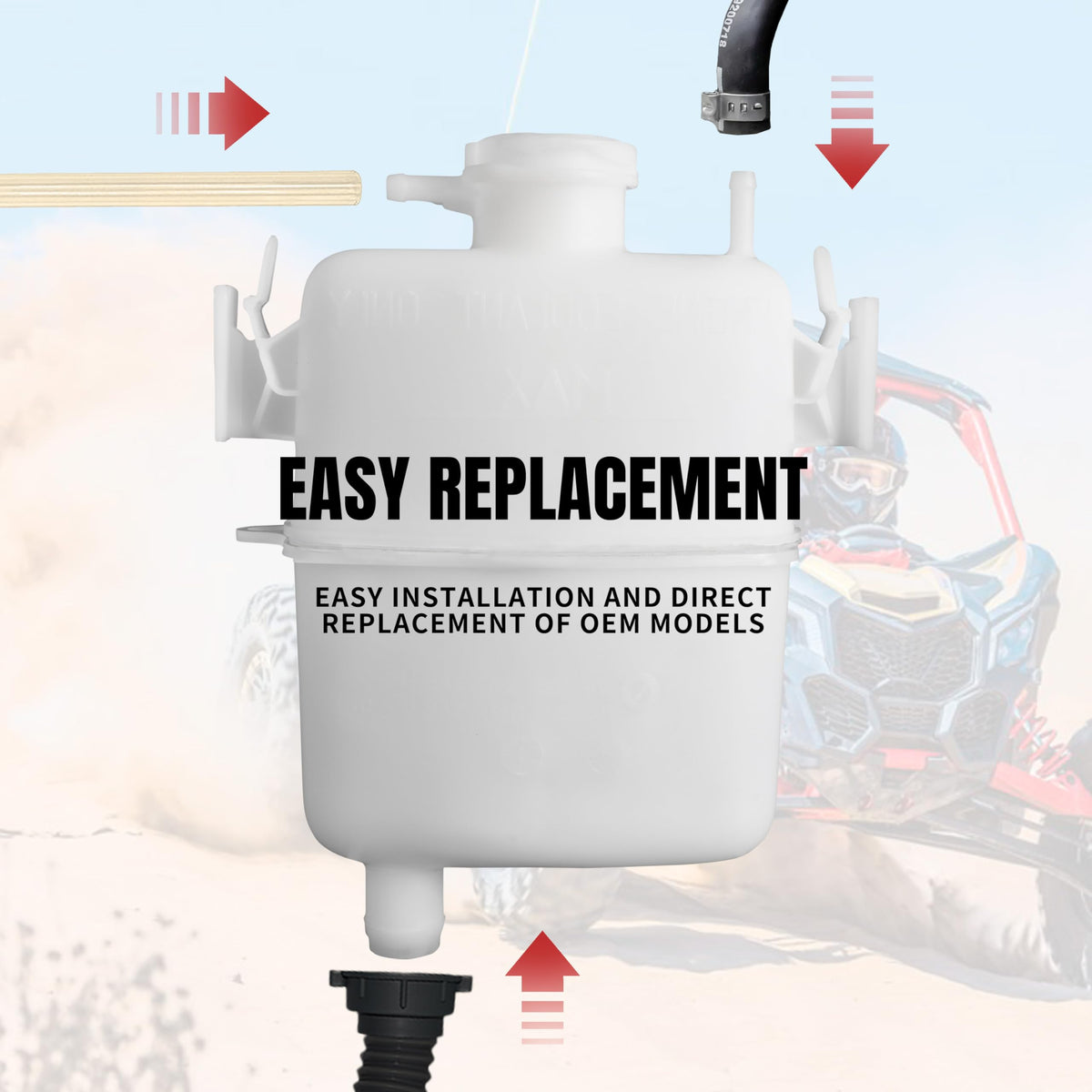 UTVSXPERT installed in Maverick X3 showing direct-fit performance and secure placement
