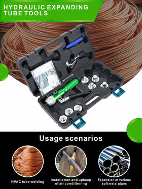 UTZIKO seven-die array laid out, showing size range and quick selection benefit
