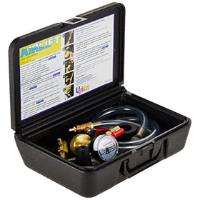 UView 550000 in use on engine bay demonstrating fast purge and refill benefit