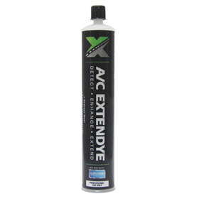 UView dye under UV in A/C system highlighting leak detection and faster diagnosis benefit