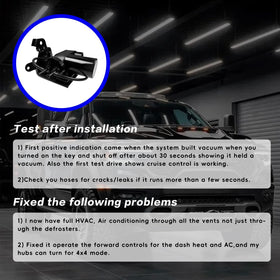 UVYMZY installed underhood in a truck demonstrating proper placement