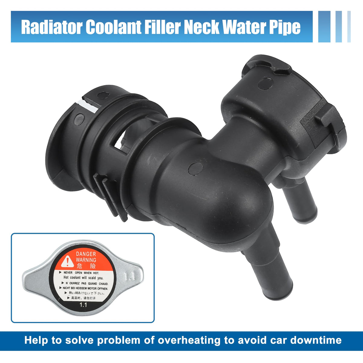uxcell cap threading and seal detail showing leak prevention and consistent sealing benefit