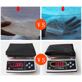 uxcell folded cover in storage bag showing compact storage convenience