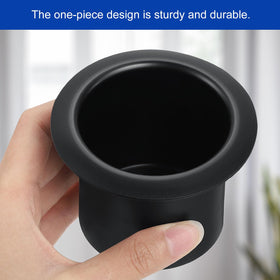 uxcell in use in car cup slot holding a can securely and preventing spills