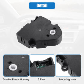 uxcell actuator installed under glovebox demonstrating restored airflow control