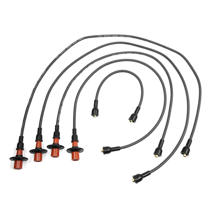 uxcell spark plug wires front view showing full kit and neat packaging benefit: correct fit