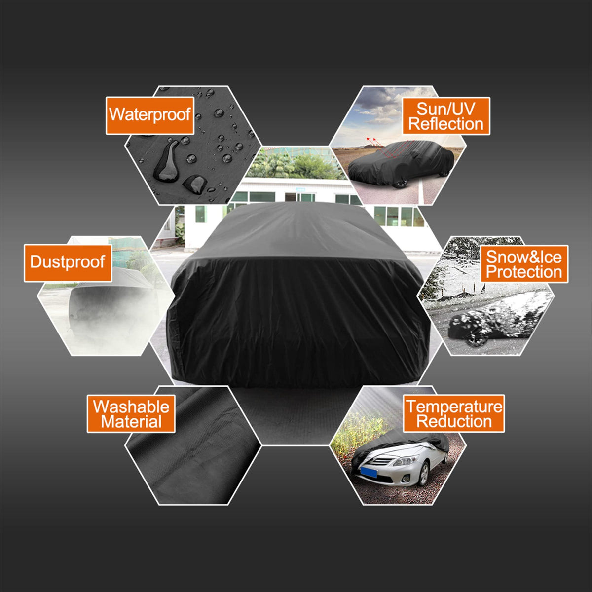 uxcell breathable lining close-up protecting paint by reducing condensation