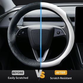 Uxcer side profile showing thin 3mm addition preserving original steering feel