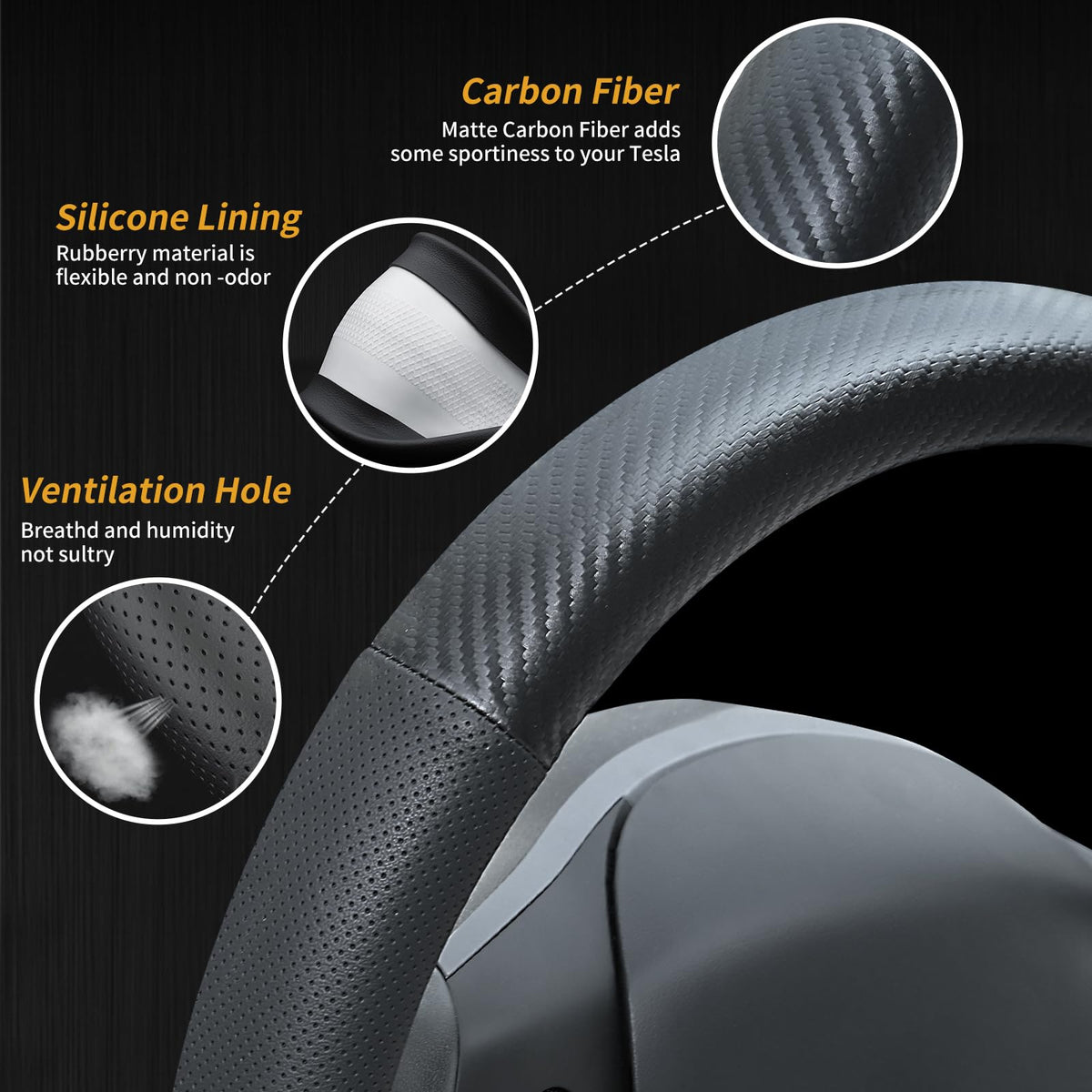 Uxcer cover size comparison with hand illustrating snug, glove-like fit
