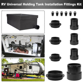 UYZO lifestyle scene of RV bathroom repair demonstrating faster maintenance benefit