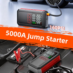 UZNY smart jumper clamps close-up showing safety indicator lights