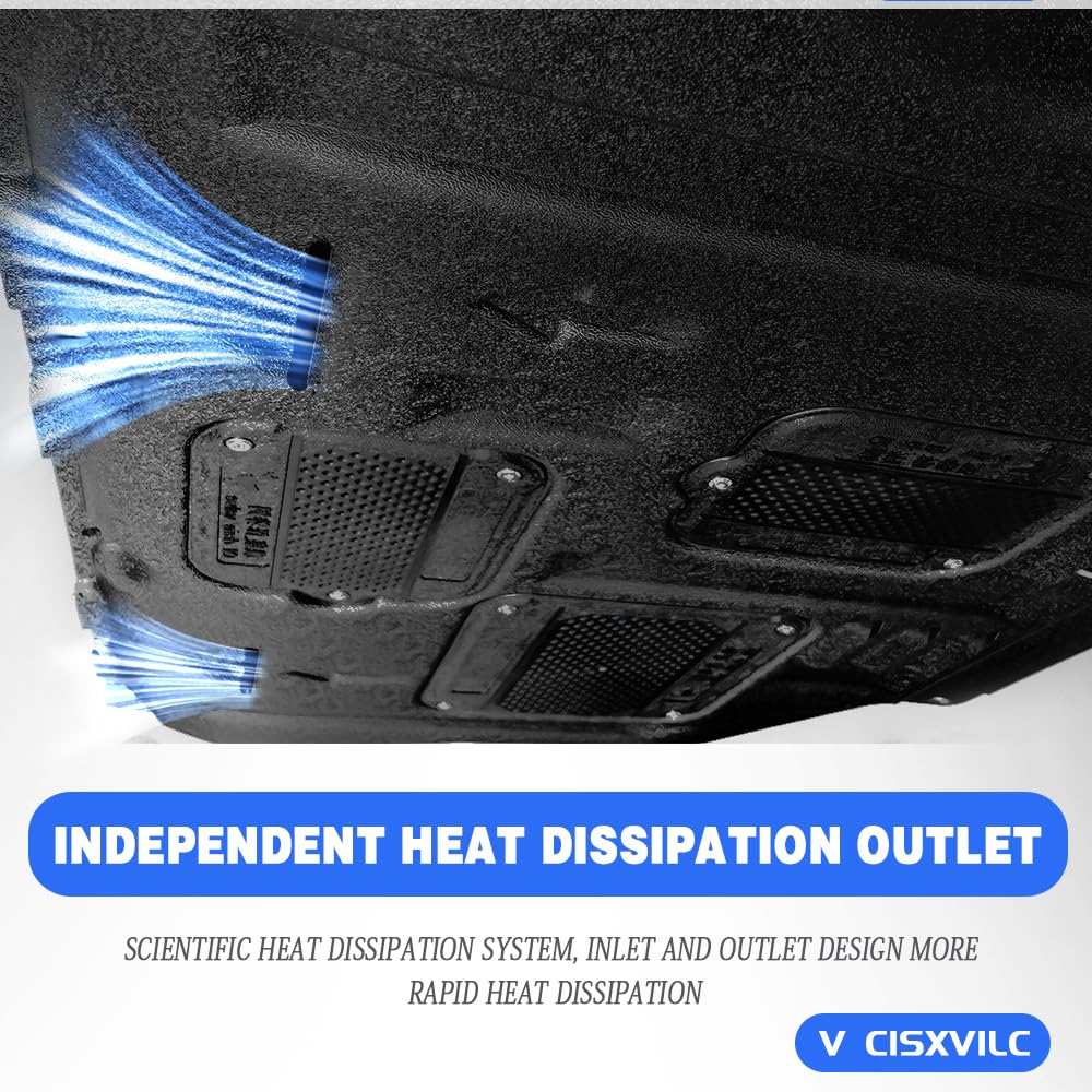 V CisxviLC guard deflecting stones to protect engine components