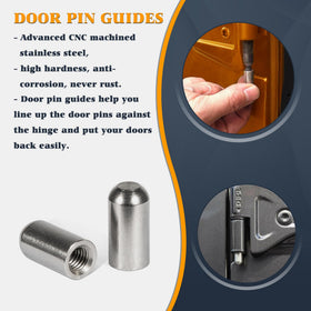 V-SEK ABS hinge liner detail showing durable molding and heat resistance benefits