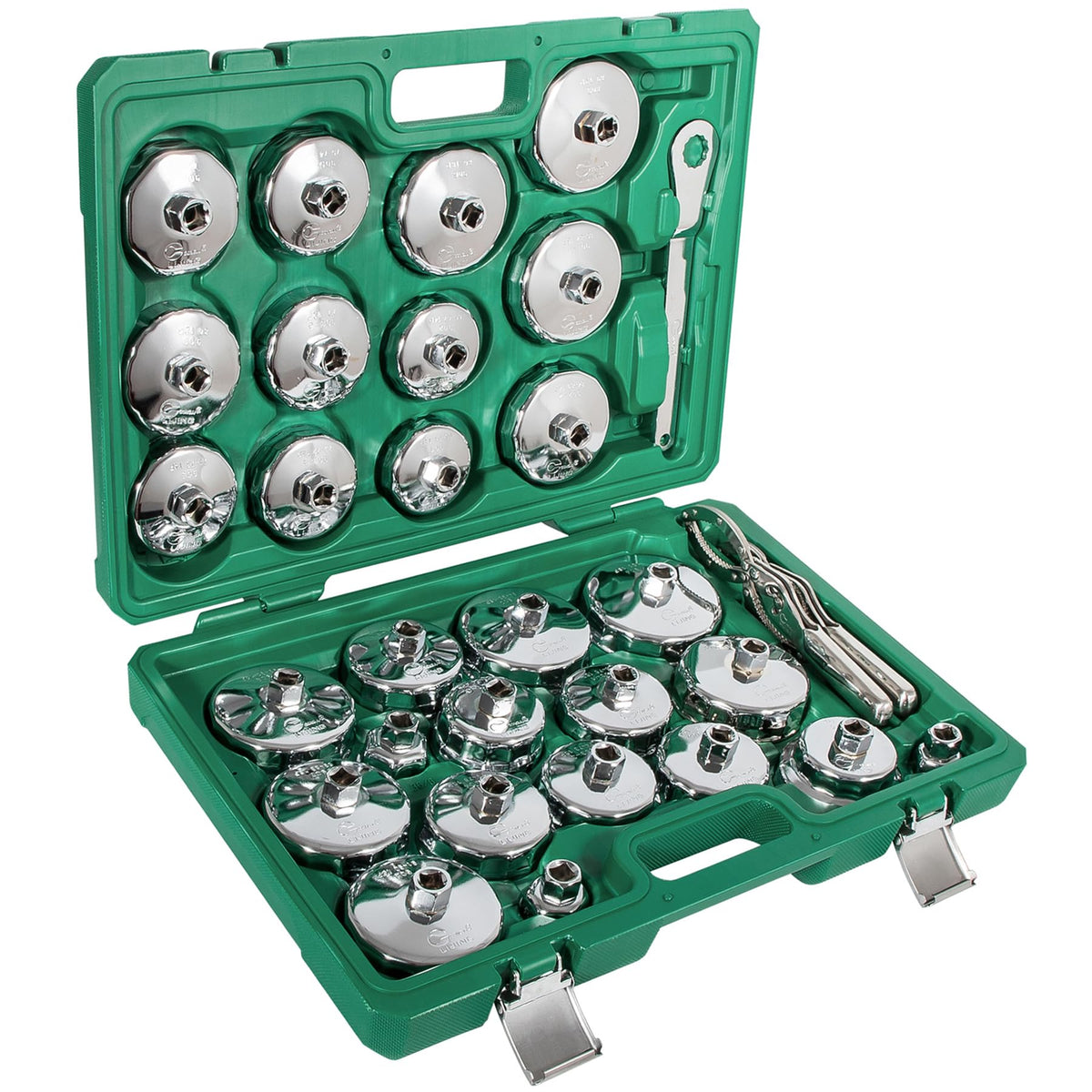 V-SEK open storage case with tools organized for portable, tidy workshop storage benefit