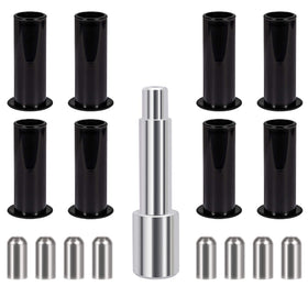 V-SEK tools and parts laid out showing complete kit for a single-job convenience