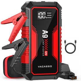 VACASSO A9 front view showing compact design and benefits