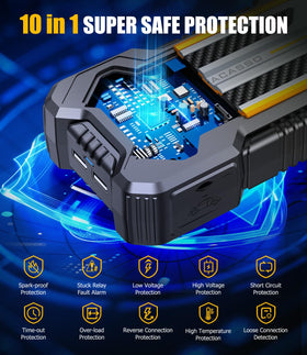 VACASSO LED flashlight on illuminating dark scene for emergency visibility