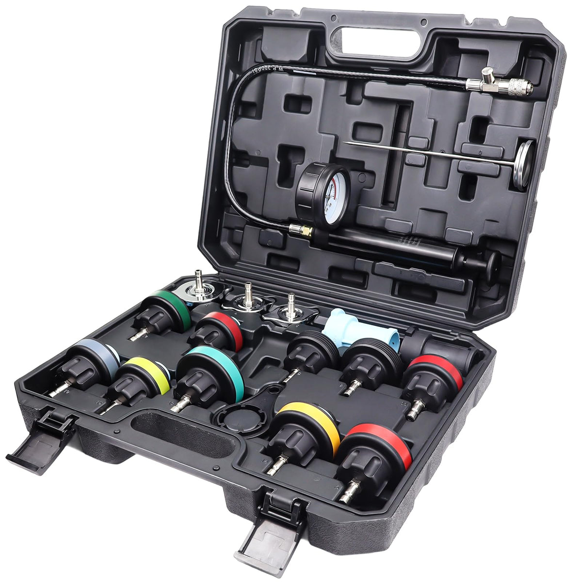 VAGNEUS kit front packaging showing complete 18-piece set and case — clear organization for quick access