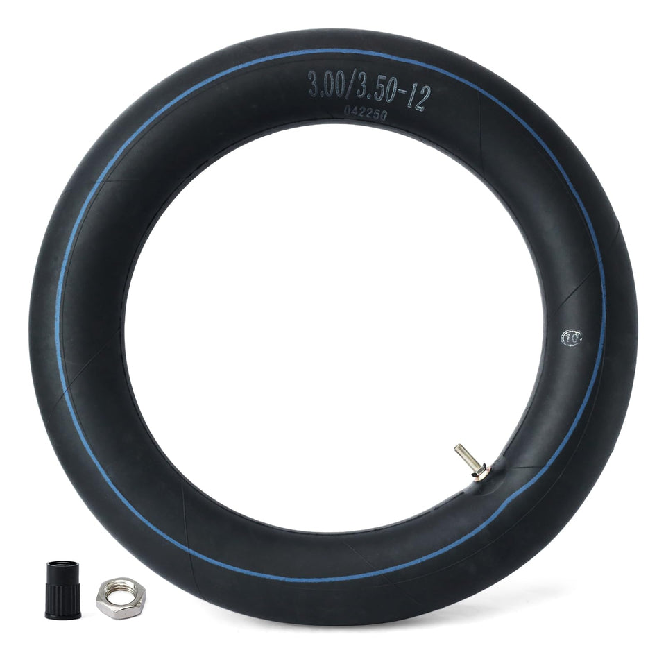 VAINELY full 12-inch rear inner tube showing shape and fit for quick replacement