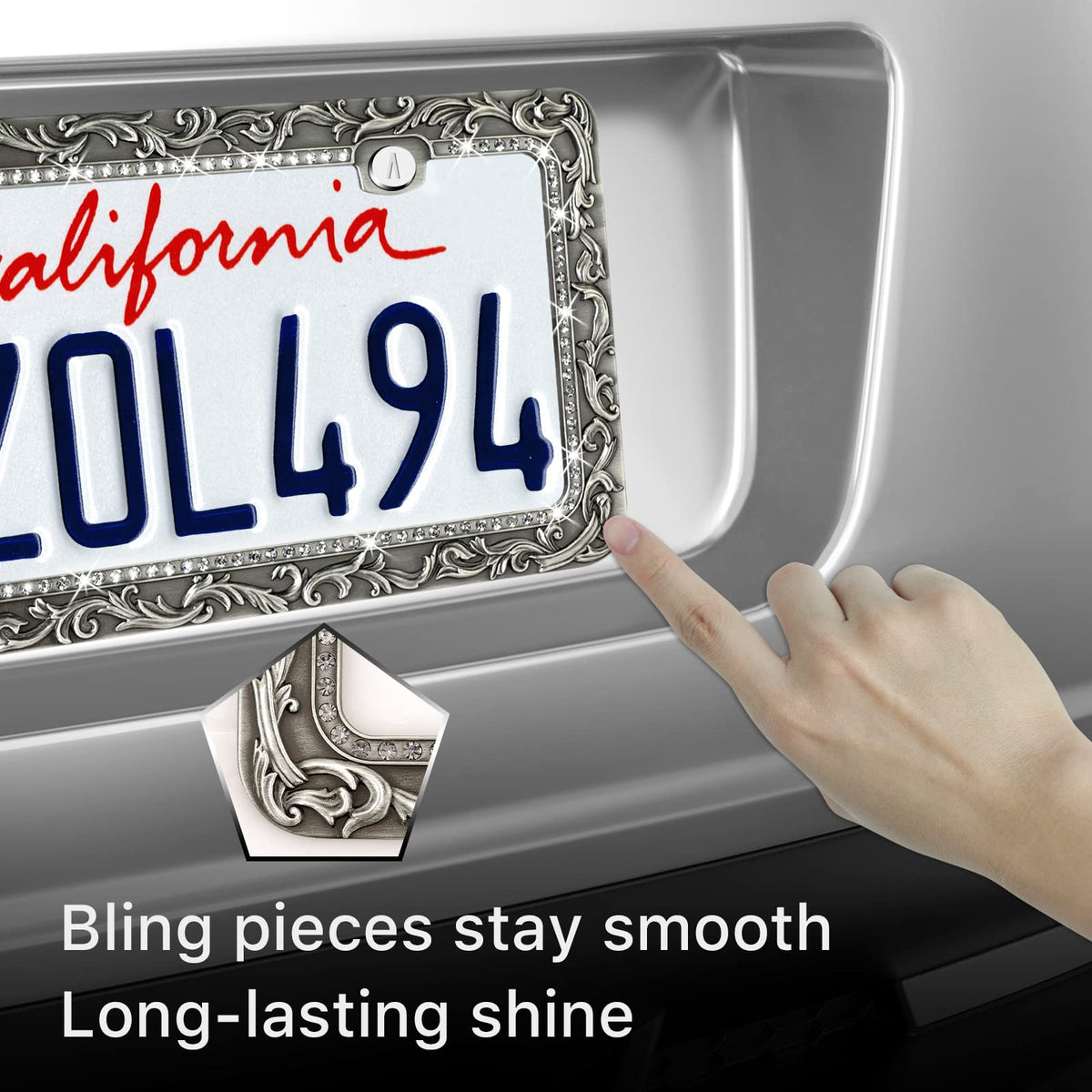Valor installed on vehicle front demonstrating improved curb appeal