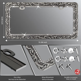 Valor side profile with thickness scale showing durable metal construction