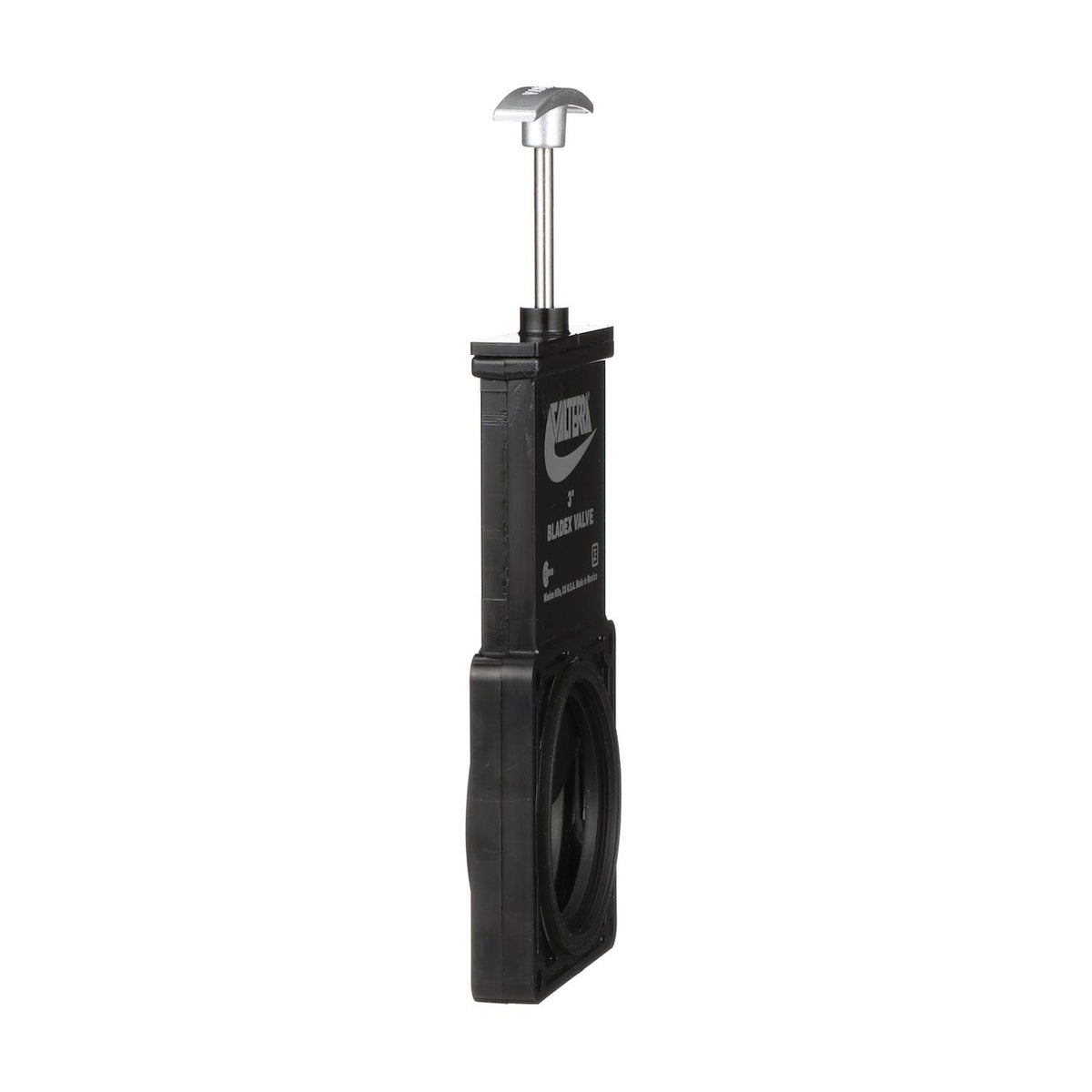 Valterra installed on RV waste line demonstrating leak-free connection and fit