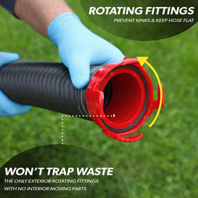 Valterra Dominator beside ruler showing 2-foot length for precise space planning