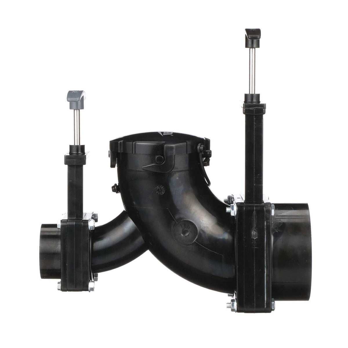 Valterra front view showing dual rotating outlets and clean design benefit