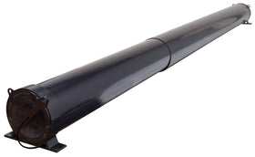 Valterra front view of carrier showing durable black shell and secure storage benefit