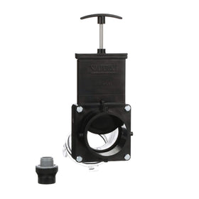 Valterra Flush King swivel action in use showing tangle-free hose positioning
