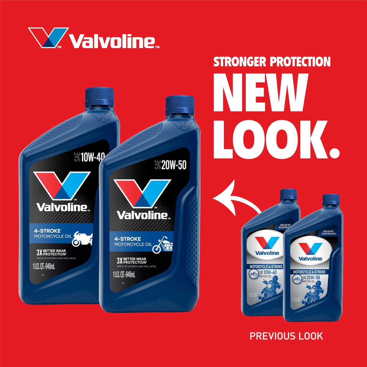 Valvoline bottle texture and cap detail for secure handling benefit