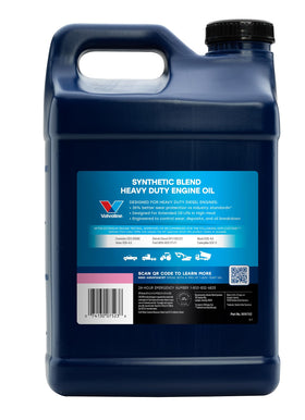 Valvoline 15W-40 pour spout and handle for easy spill-free refills