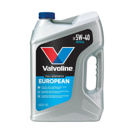Valvoline front label showing product name and approvals benefit clarity