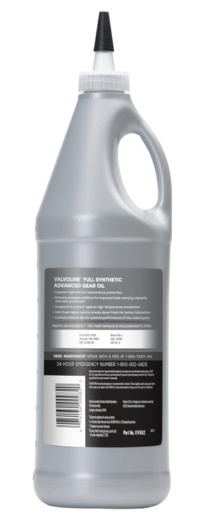 Valvoline bottle being poured from ergonomic spout for clean refill