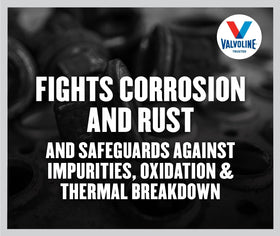 Technician filling a manual transmission with Valvoline 80W-90 gear oil