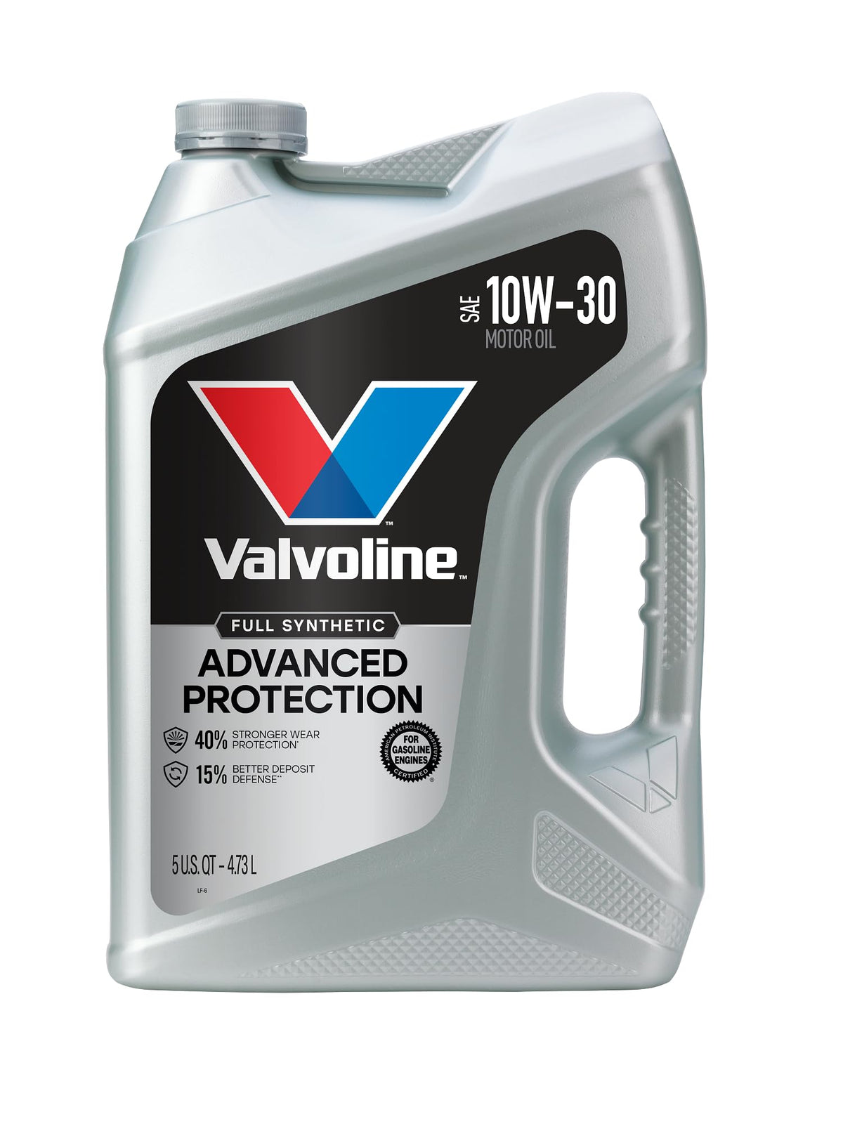 Valvoline bottle front label showing product name and protection benefits