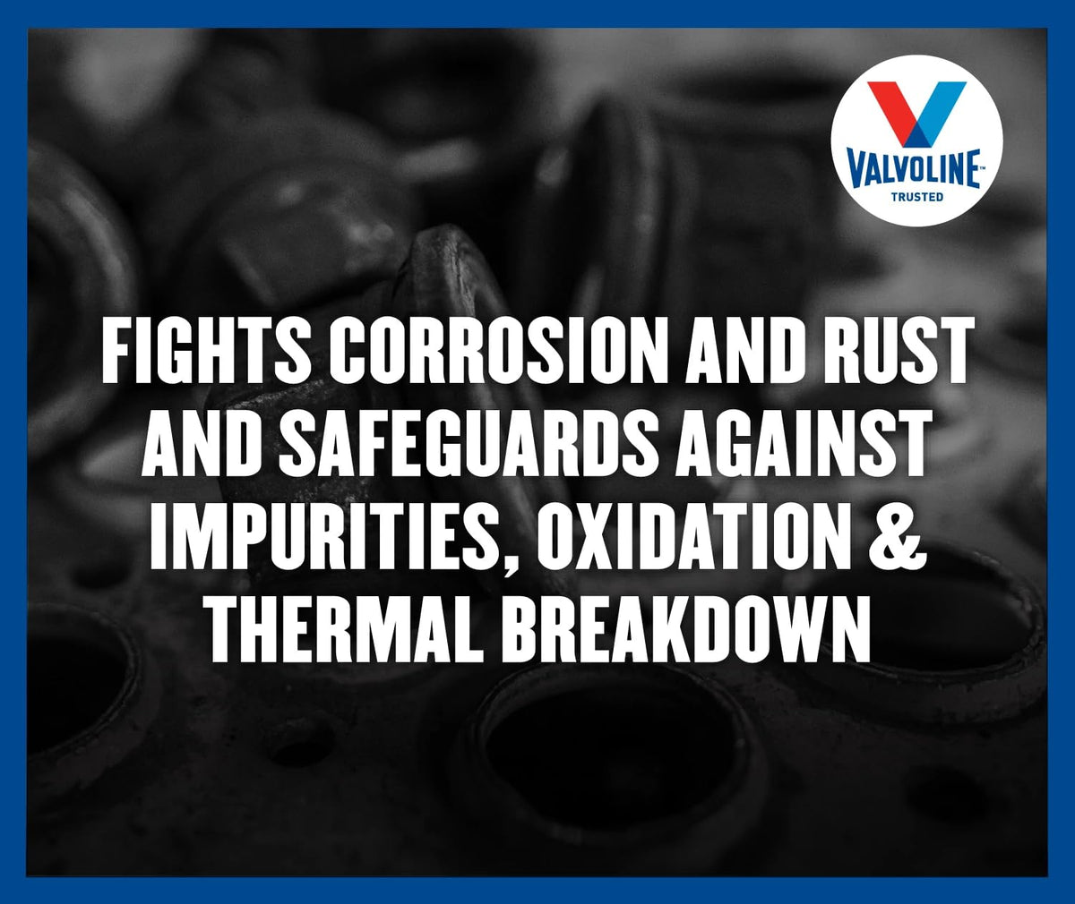 Hand holding Valvoline 1 quart for size comparison and convenience