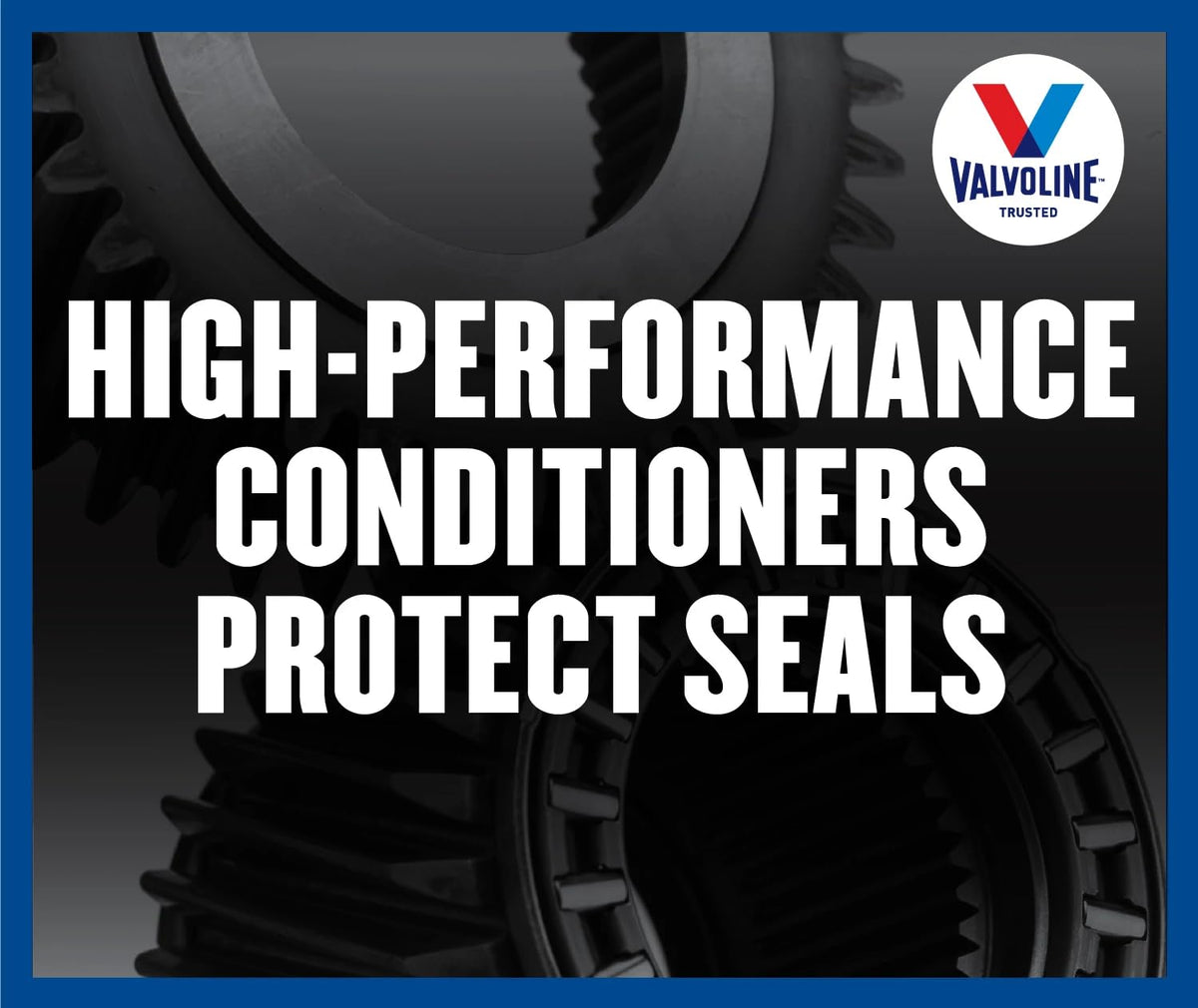 Graphic of seal conditioning benefits on Valvoline ATF +4 protecting against leaks