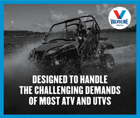 Case of six Valvoline quarts packaged for fleet or workshop stocking