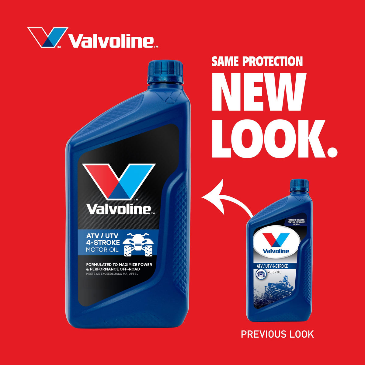 Valvoline oil texture and sheen illustrating clean-film strength