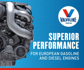 Valvoline case of six boxed bottles for bulk maintenance supply
