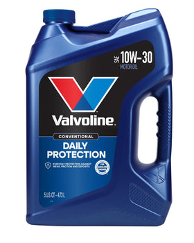 Valvoline front label showing product name and benefits