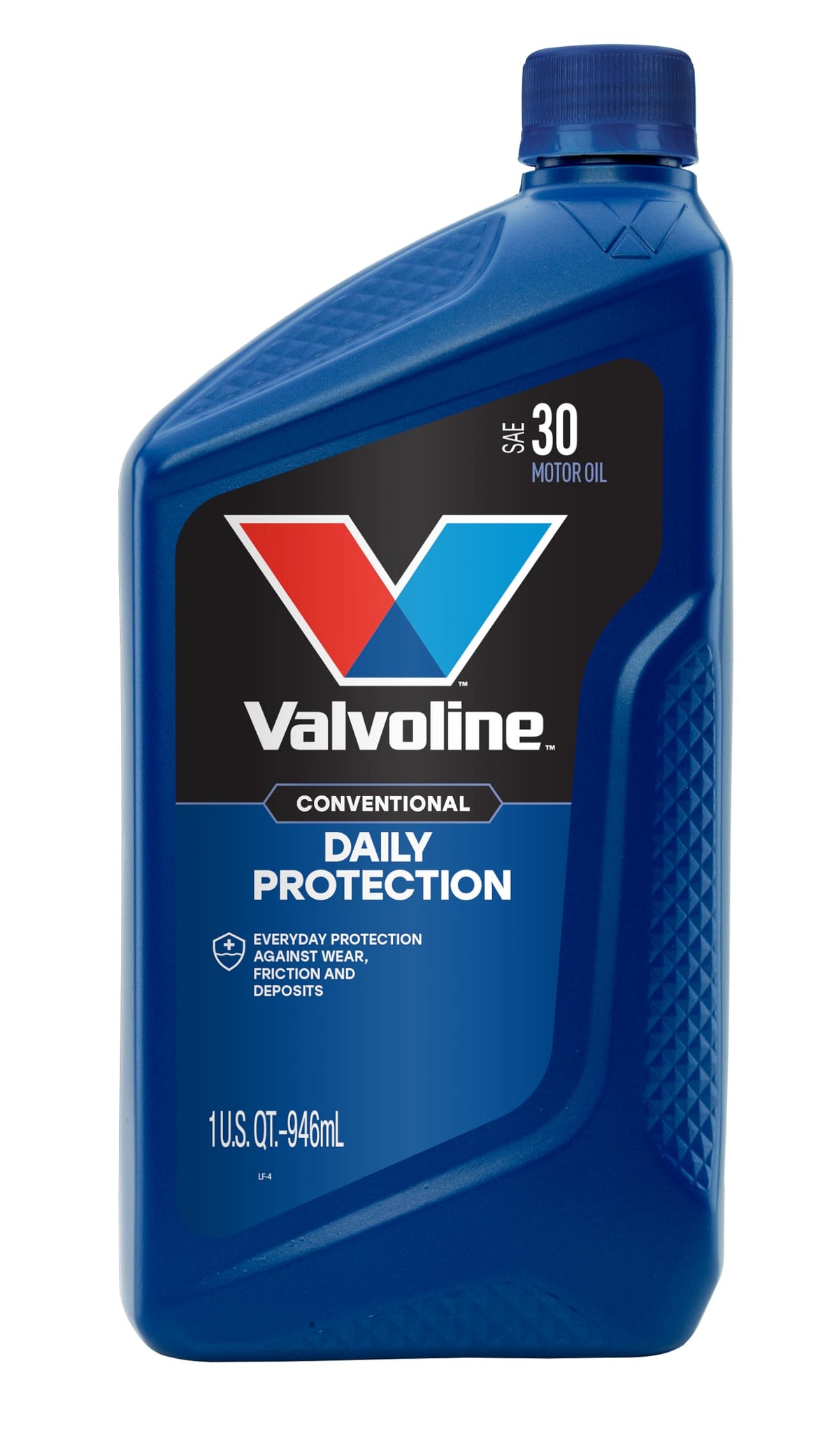 Valvoline case of six quart bottles ready for multiple oil changes
