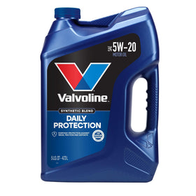 Valvoline 5W-20 front bottle showing packaging and clear product identity for quick selection