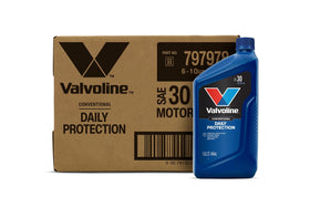 Valvoline front label showing product and benefits for easy recognition