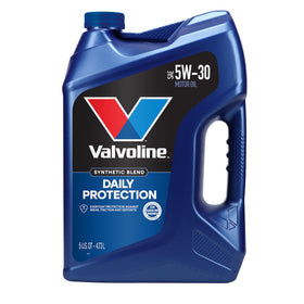 Valvoline Daily Protection front label showing product benefits and brand