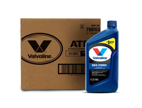 Valvoline DEX/MERC ATF front packaging showing brand and label benefit