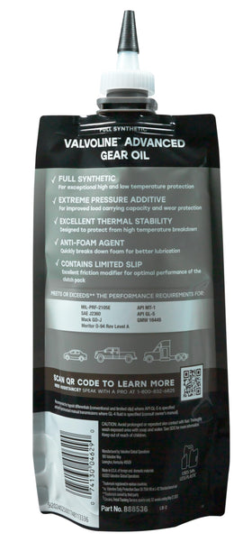 Valvoline Flexfill pouring into differential demonstrating clean fast refill benefit