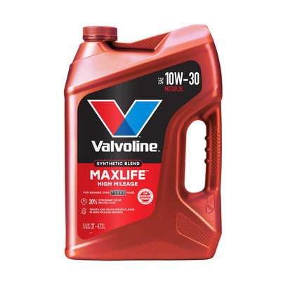 Valvoline bottle front label showing product name and benefits for confident choice