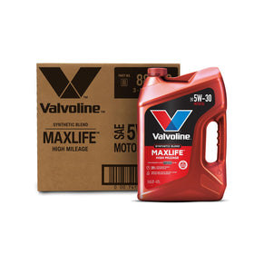 Valvoline bottle front label showing product name and benefit